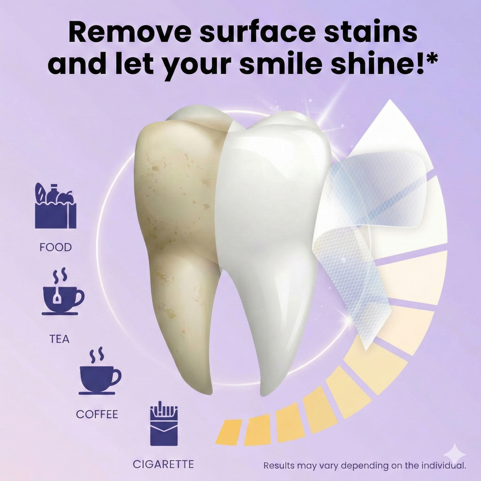 Whitening Strips – PAP+ Peroxide Free | Nuveah